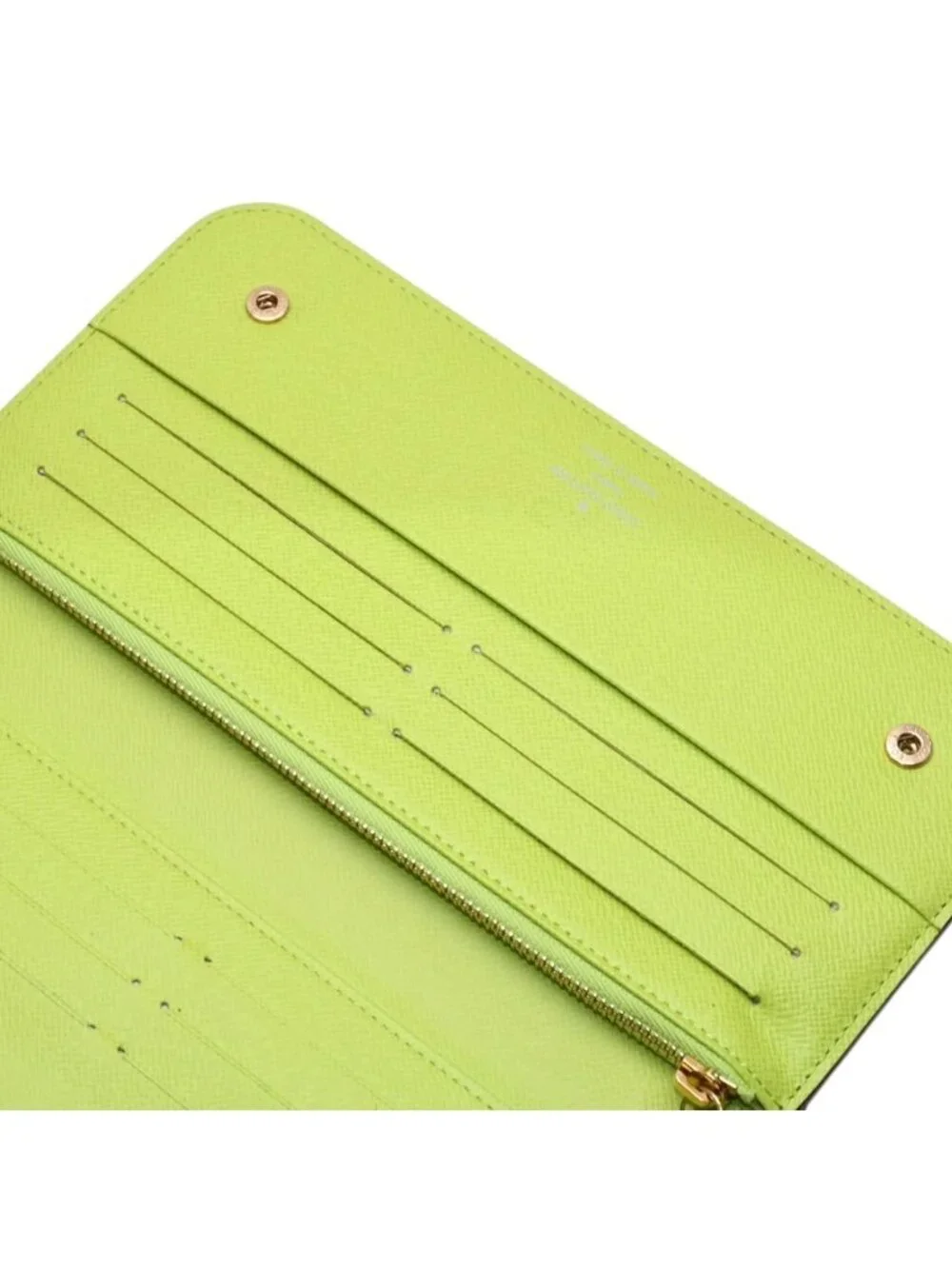 Louis Vuitton Portefeuille Insolite Wallet Monogram Multicolor Green Takashi